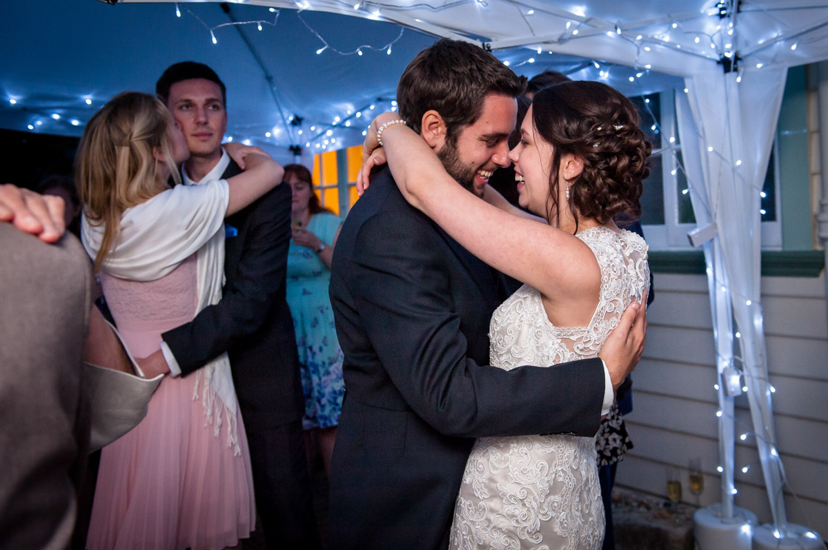 First dance at The Beacon House wedding in Kent