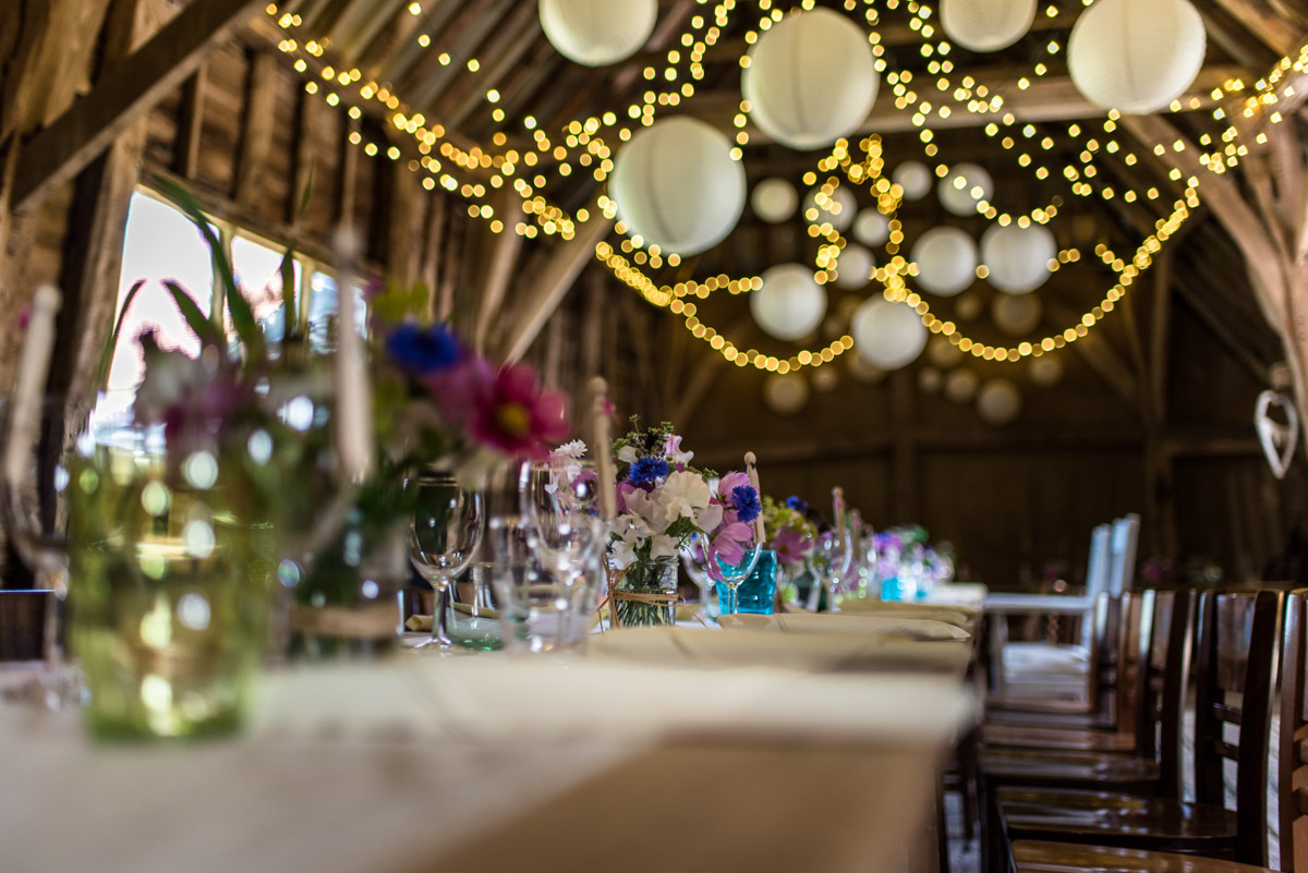 Photograph of barn reception venue in kent