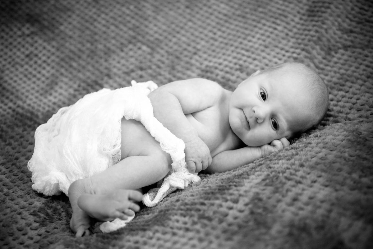 Photograph of Bella during Newborn photography session