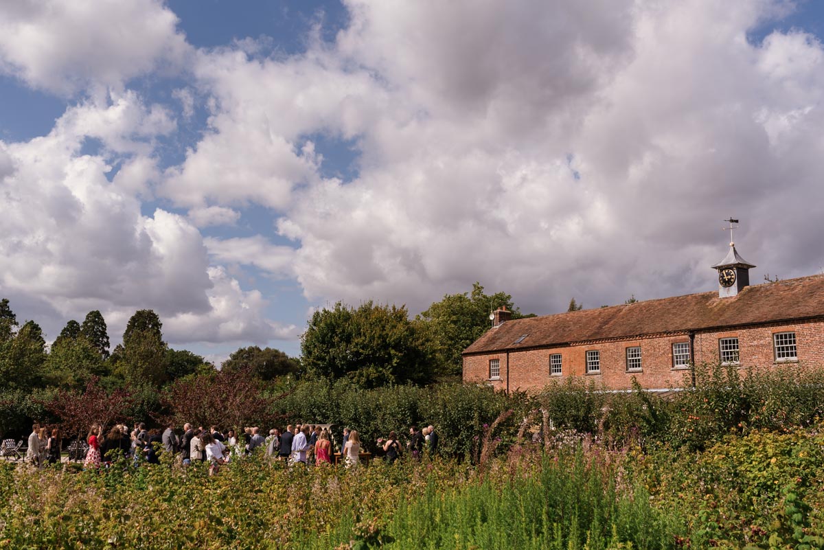 Wedding photography at the secret garden in Kent