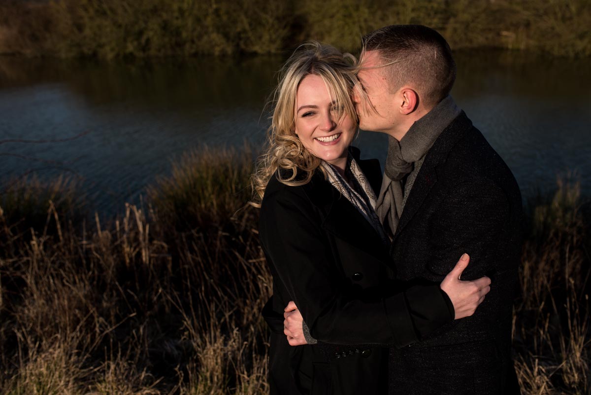 Engagement photography in Kent down on the farm with amy and Rob