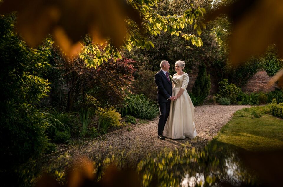 wedding photography portrait of tony and rachel at the secret garden