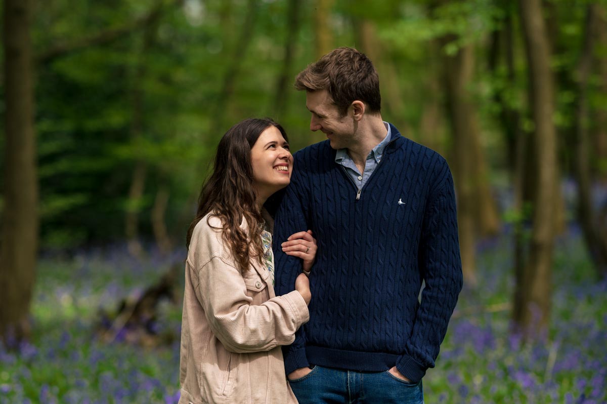 a photo from Becca and Freds pre wedding photoshoot on the farm