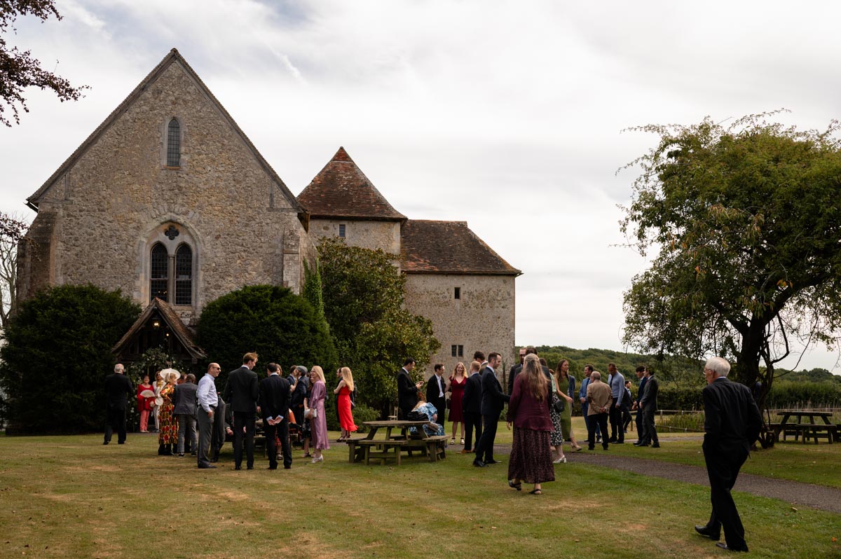 Bilsington Priory wedding Photography. Photo of the venue